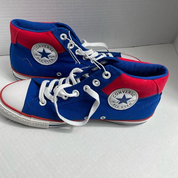 Converse Unisex High Top Sneaker blue/red - Picture 2 of 4